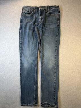Levi's 509 Slim Fit Blue Denim Jeans Size 32x34